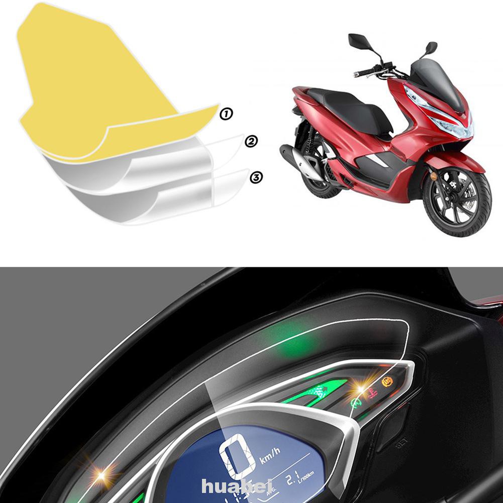Screen Protector TPU Film Motorcycle Speedometer Dashboard Durable Guard For HONDA PCX150 18-19