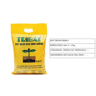 Đất tribat túi 5 dm3 (5 lít)