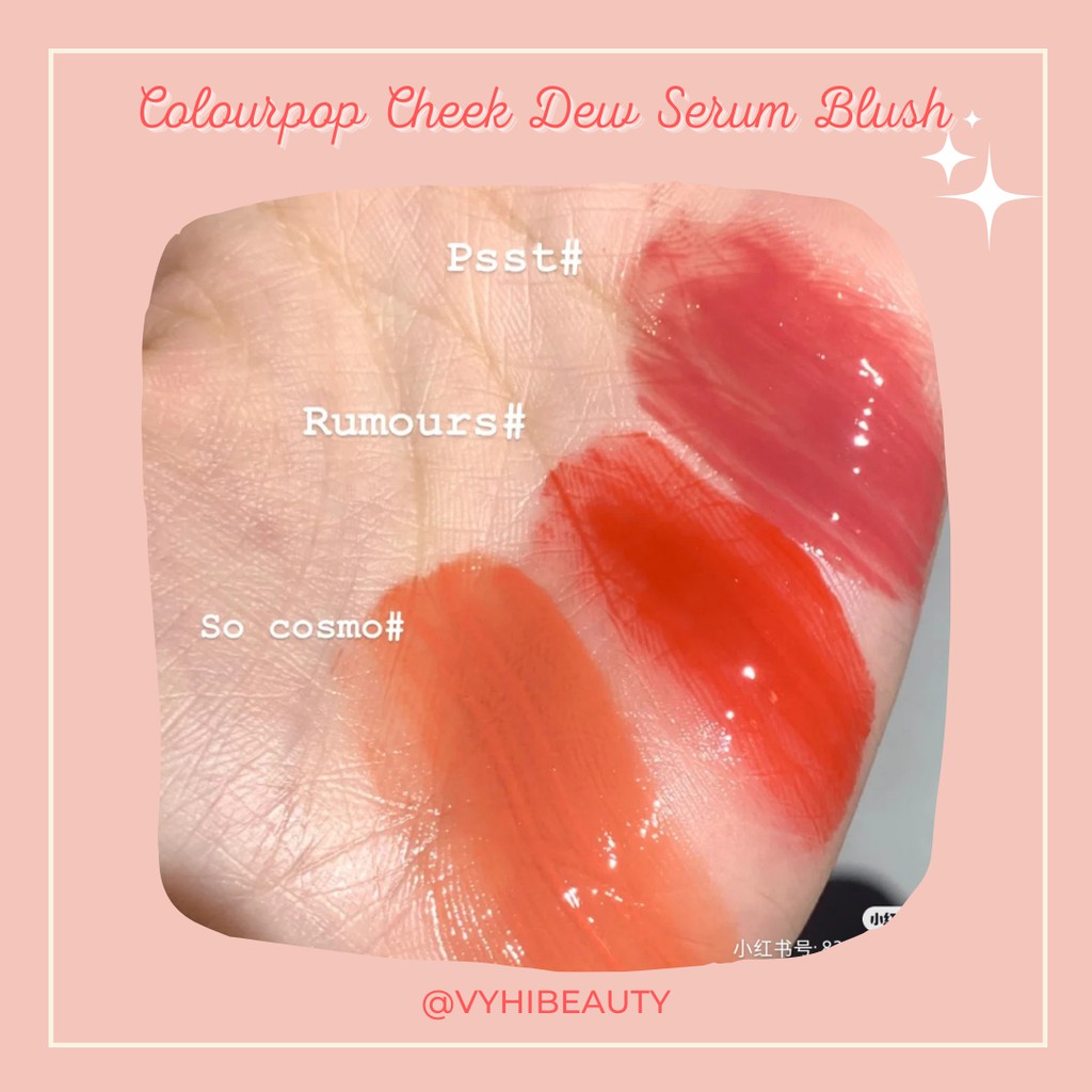 Phấn má Colourpop dạng kem Cheek Dew Serum Blush