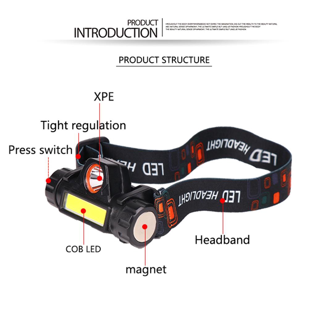 Đèn LED COB đeo trán chất lượng cao