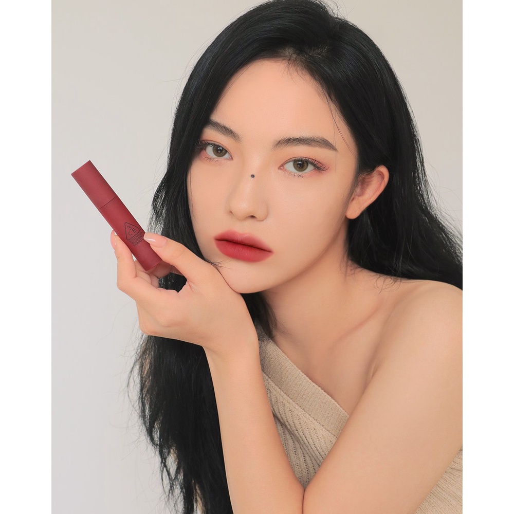Son kem 3CE blurring liquid lip #BEARBERRY #màuhồngnâu #màumận | BigBuy360 - bigbuy360.vn