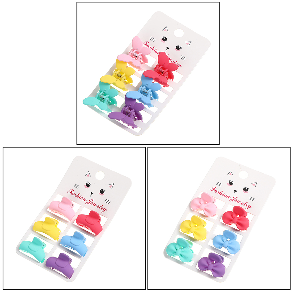 Haimeikang Set 6 kẹp tóc mini đơn giản thời trang Hàn Quốc cho nữ