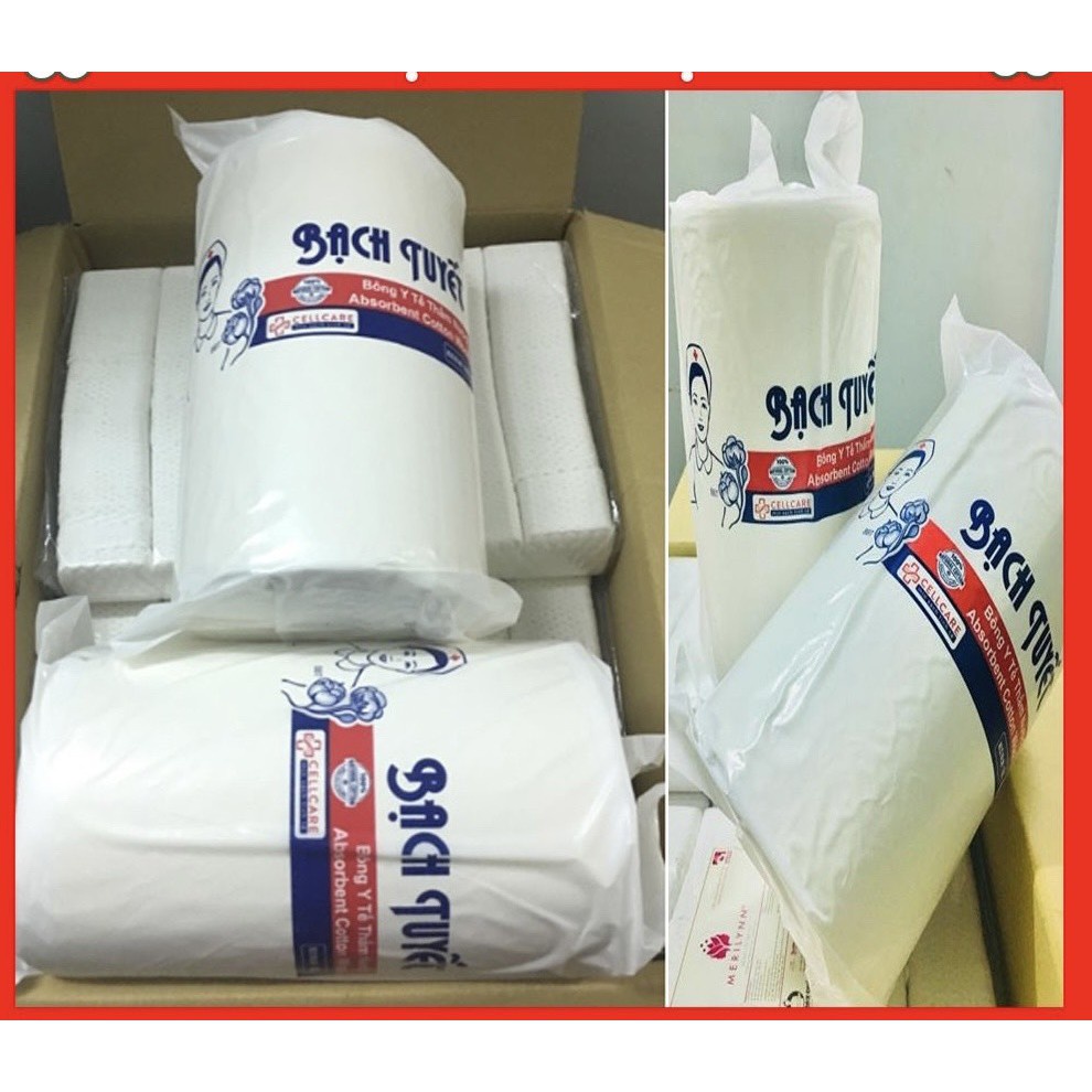 Bông bạch tuyết cuộn 1kg (BÔNG CUỘN)