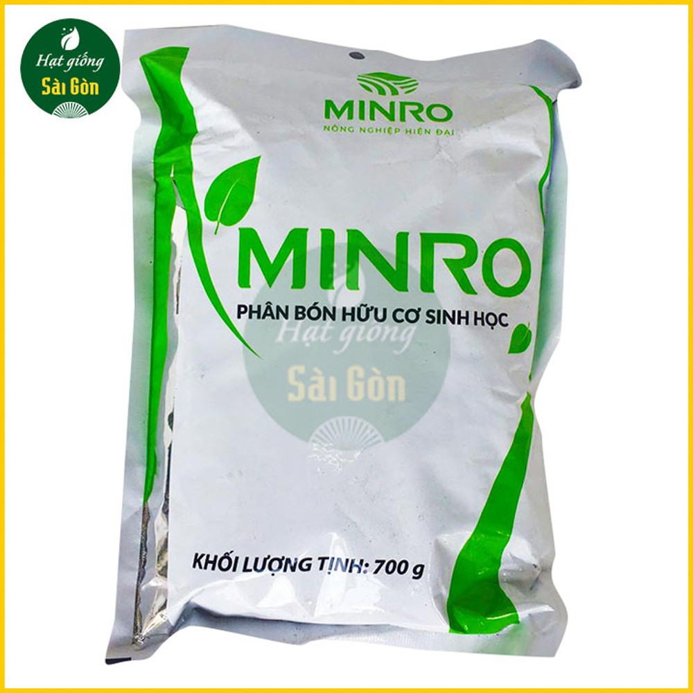 Phân Bón Hữu Cơ Sinh Học MINRO (Viên Nở) 700GR