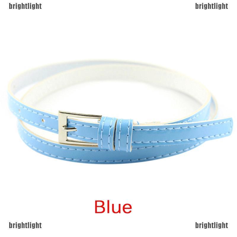 Thắt Lưng Khóa Chữ Nhật Nhiều Màu Sắc Thời Trang