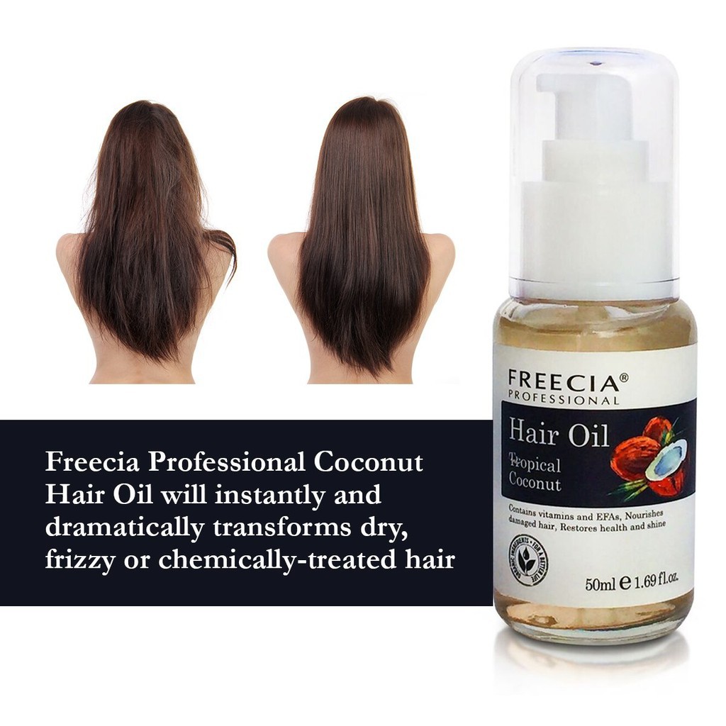 Tinh dầu dưỡng mềm mượt tóc Freecia Hair Oil Macadamia 50ml