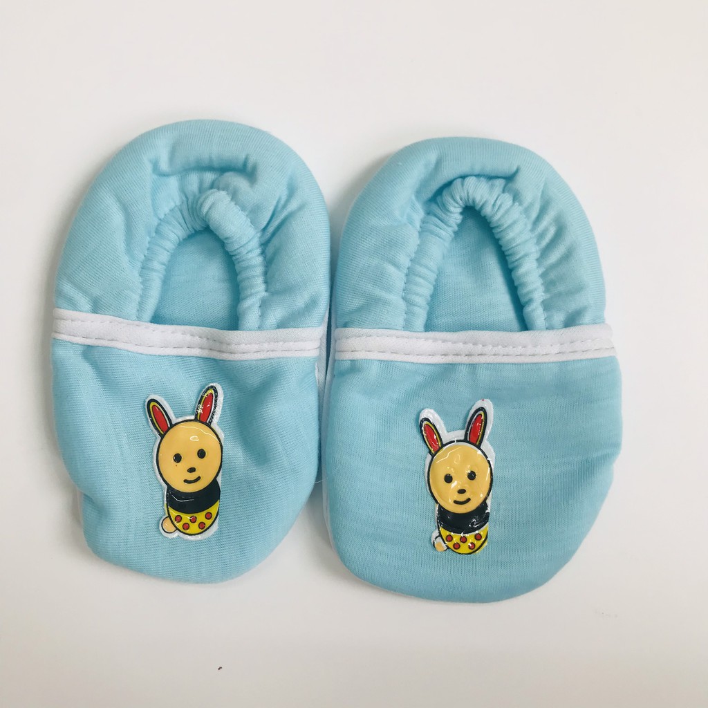 Giày vải mềm tập đi baby cotton cao cấp Yến Trân cho bé sơ sinh