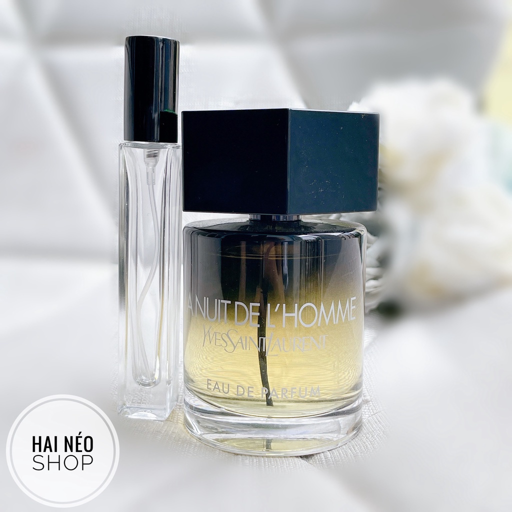 Nước hoa chiết 10ml Yves Saint Laurent La Nuit De L'Homme EDP (Pháp)