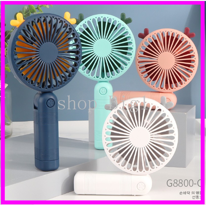 【Hàng Có Sẵn】Quạt Mini Quạt Cầm Tay Mini Fan Gấp Gọn Sạc Usb | BigBuy360 - bigbuy360.vn