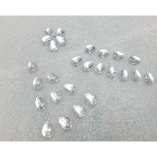 Hạt đá kết áo hình giọt nước 12mm
