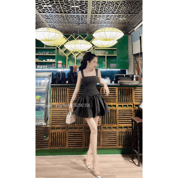 ĐẦM XỐP I HINH CÓ MÚT LÓT QUẦN UP thoi trang shop valentina