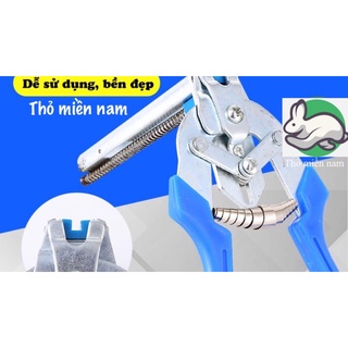 Kìm bán tự động ráp lồng thỏ, lồng chim, lồng gà công nghiệp