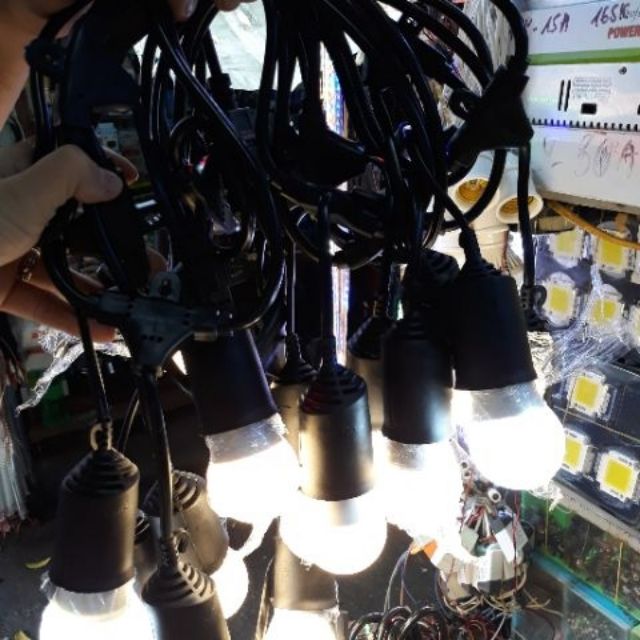 Dây đui điện chống nước dùng ngoài trời e27(đấu nối tiếp)