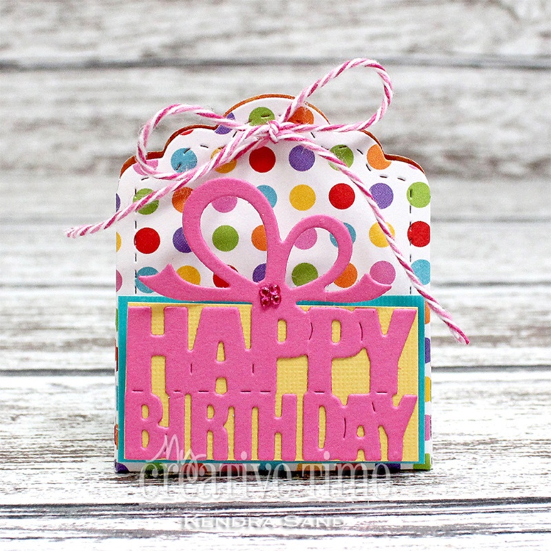 Khuôn Cắt Giấy Kim Loại Hình Chữ Happy Birthday