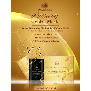    CHÍNH HÃNG   MẶT NẠ CẤY TRẮNG THÁI ĐỘC LUXURY GOLDEN MASK MAGIC SKIN 