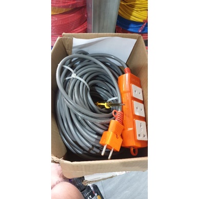 Bộ ổ cắm chịu tải DAPHACO 2×1.5 3M/5M/8M/10M/20M, Màu phích ngẫu nhiên CAM/TRẮNG | A_Vy Shop