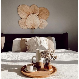 Tre VN Combo 6 quạt lá cọ quạt tre decor y hình - Xưởng sản xuất