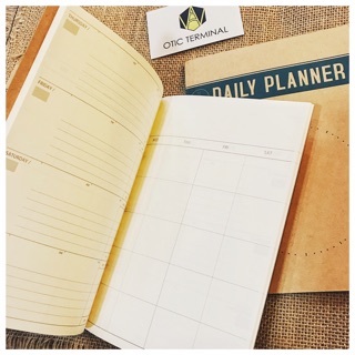 SỔ PLANNER BÌA KRAFT