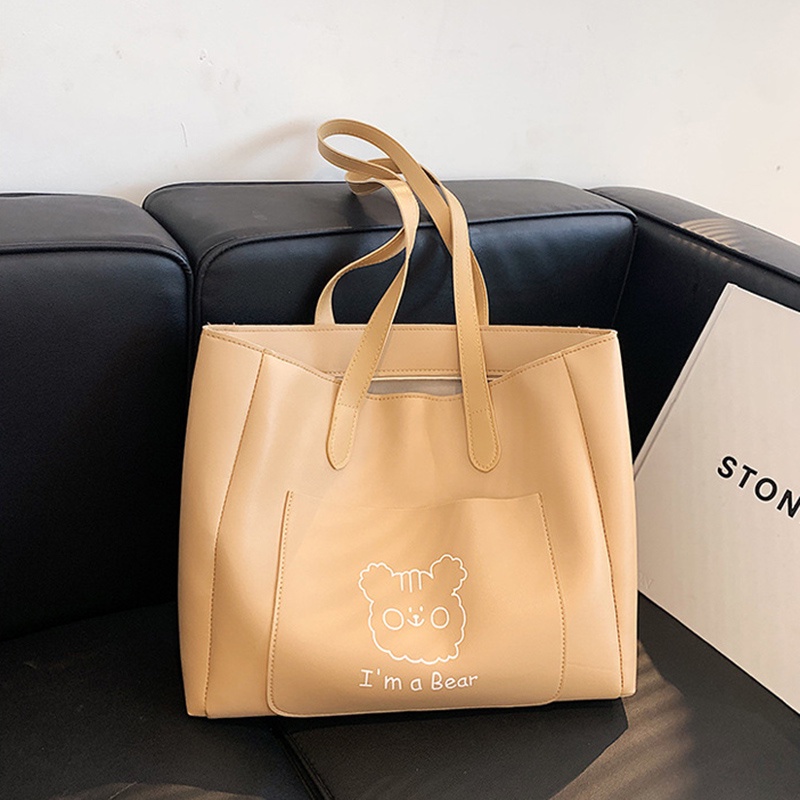 Túi Xách Cỡ Lớn Màu Sắc Độc Đáo Phong Cách Hàn Quốc Thời Trang Mùa Hè Cho Nữ