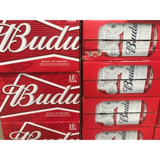 [FREESHIP] Bia Budweiser Thùng 12 Lon 500Ml