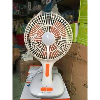 Quạt sạc tích điện km-f0166