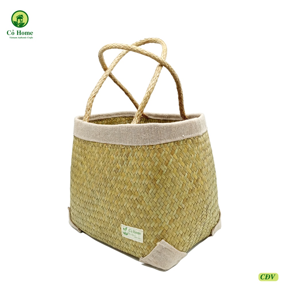 TÚI CỎ ĐÁY VUÔNG/ TÚI CỎ BÀNG/ CÓI BÀNG ĐI CHỢ ĐI CHƠI