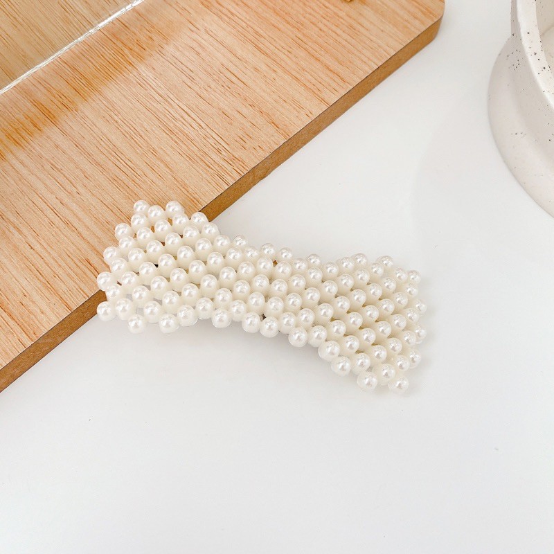 KẸP TÓC NGỌC TRAI NHÂN TẠO HÀN QUỐC