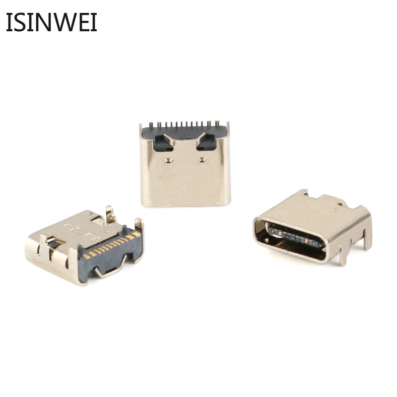 Set 10 cổng cắm USB-3.1 SMD 16P type-c giao diện DIP4 HD