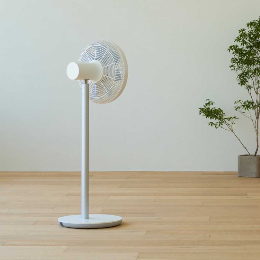 Quạt cây thông minh Xiaomi Floor Fan Gen 2 with wire độ ồn thấp không khí siêu mát động cơ không chổi than