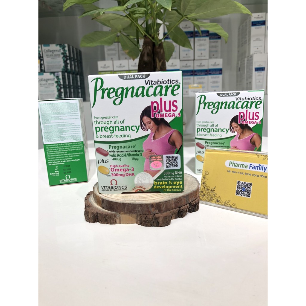 [CHÍNH HÃNG] PREGNACARE PLUS OMEGA3- BỔ SUNG VITAMIN & KHOÁNG CHẤT CHO PHỤ NỮ MANG THAI & CHO CON BÚ | BigBuy360 - bigbuy360.vn