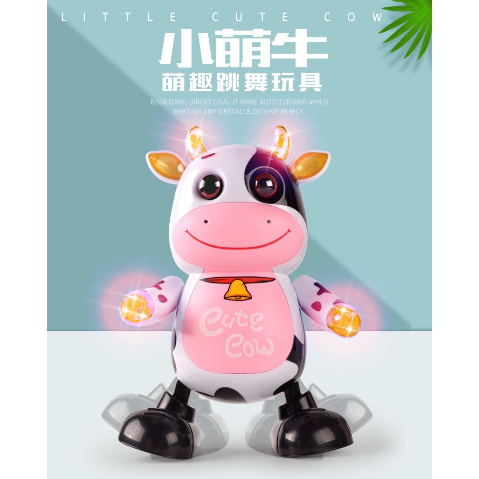 Bò Sữa Cute Nhảy Theo Điệu Nhạc (Cute Cow Music)
