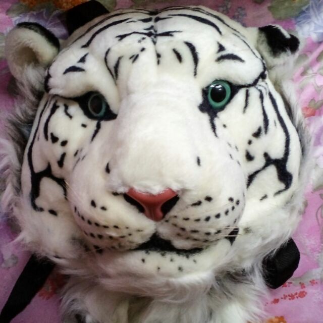 Balo đầu hổ // White tiger head packback
