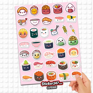 Sticker cute sushi sẽ khiến bạn yêu thích Sushi hơn bao giờ hết. Với những hình ảnh tươi sáng và đáng yêu, những chiếc sticker này sẽ giúp bạn thêm phần sáng tạo và những giây phút vui vẻ.