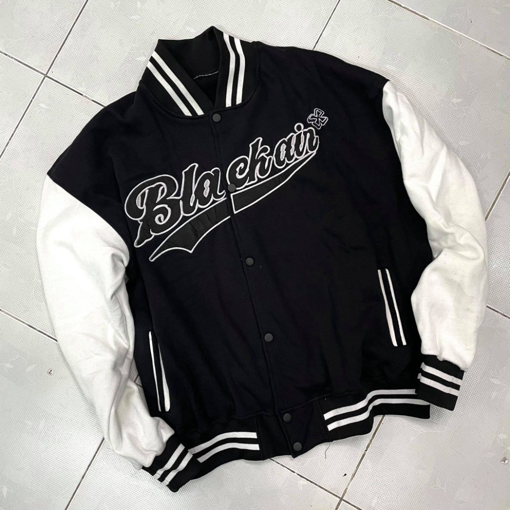 Áo Bomber Chất Nỉ Cao Cấp Local Brand Blackair Nam Nữ | BigBuy360 - bigbuy360.vn
