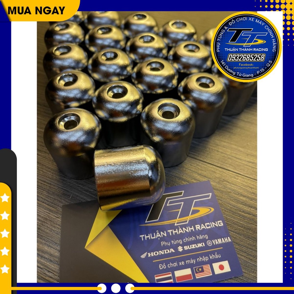 Gù tay lái sport xi mờ - Xipo - Rgv120