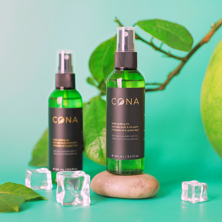 Nước dưỡng tóc tinh dầu bưởi trà xanh cona 100ml  cà phê dừa làm sạch tế bào da chết 250ml | BigBuy360 - bigbuy360.vn