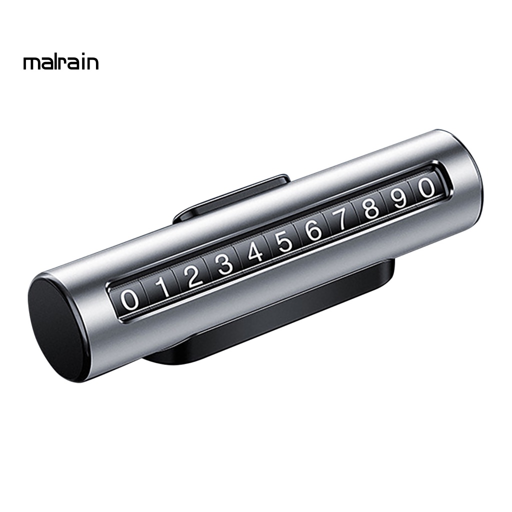 Thẻ Đỗ Xe Tạm Thời Xoay Được Tiện Dụng Cho Xe Hơi