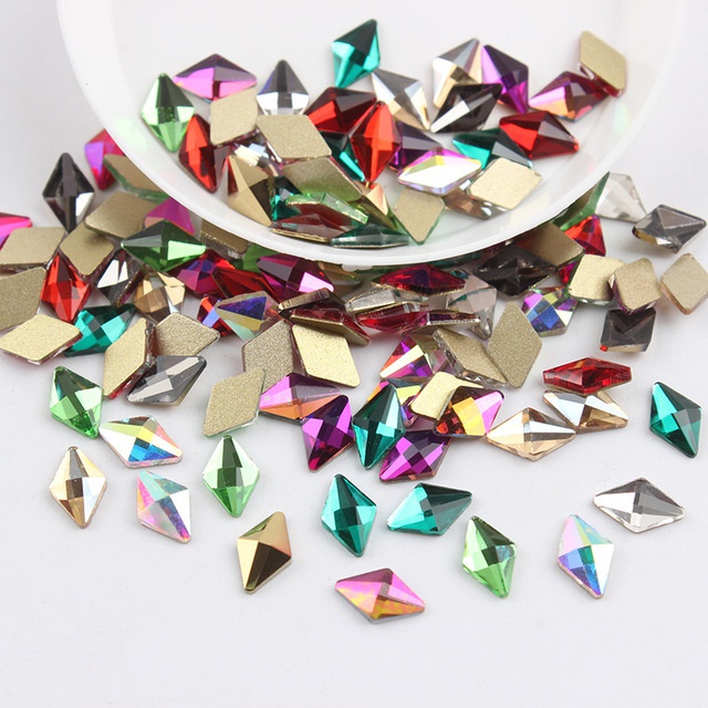 Set 100 Viên Đá Pha Lê Trang Trí Móng Tay Nghệ Thuật