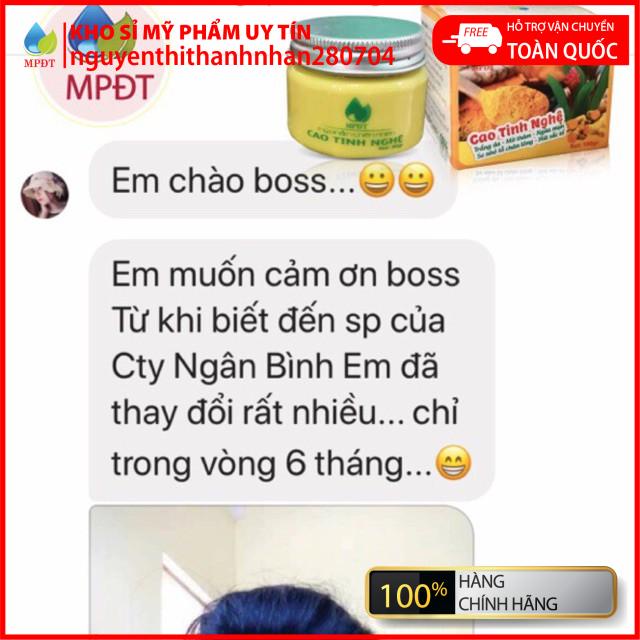 Cao nghệ tinh, mặt nạ ngủ, dưỡng da, mờ thâm mụn , nám, tàn nhang .