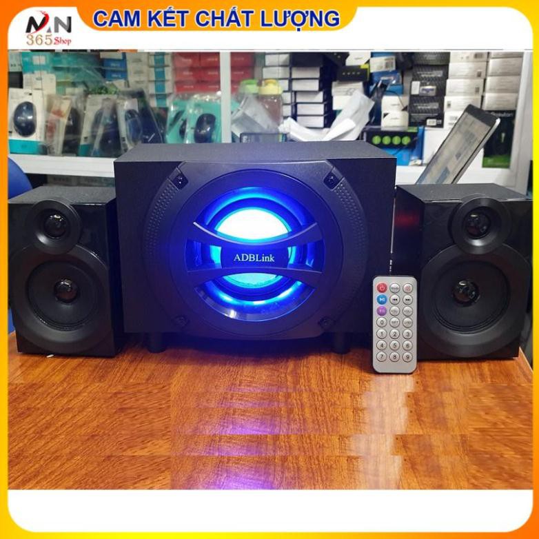 Loa Vi Tính 2.1 ADBLink A308 (Bluetooth - FM , Thẻ Nhớ, Usb)