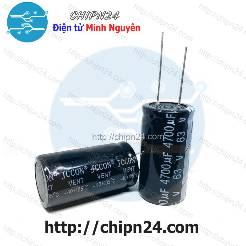 [1 CON] Tụ hóa 4,700uF 63V (22x40mm) (4700uF 63V)