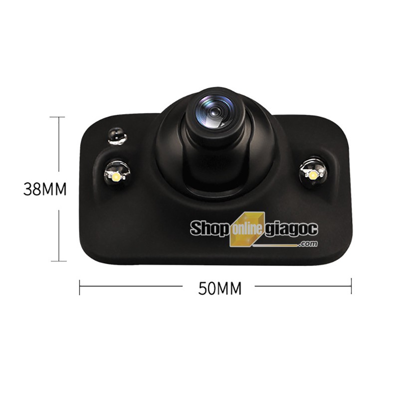 Combo Camera Cặp Lề Xóa Điểm Mù + Màn Hình 4.3 Inch Đứng