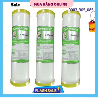 Bộ 3 Chiếc - Lõi Lọc Nước Kangaroo Số 1 👉 Combo 3 Lõi Nước Số 1 Kangaroo