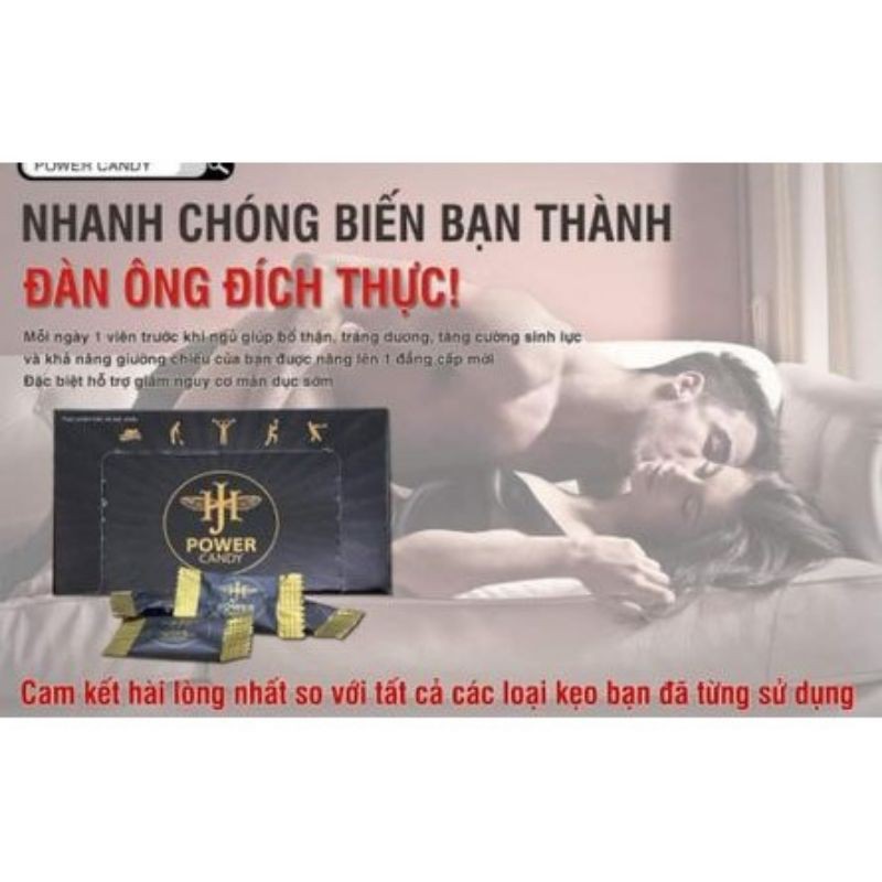 Kẹo tăng cường sinh lý nam POWER CANDY | Thế Giới Skin Care