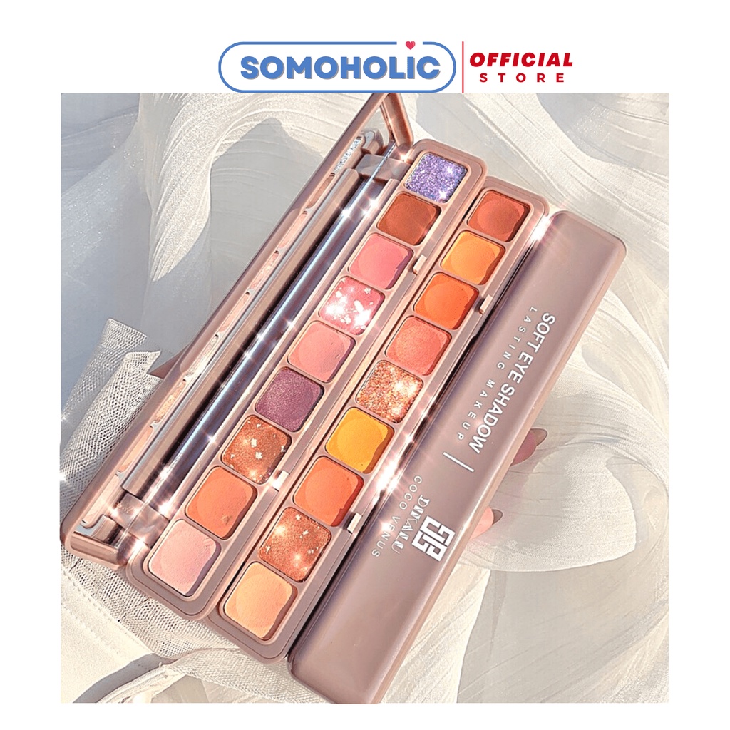 Bảng phấn mắt 9 ô Dikalu Soft Eye Shadow Nội Địa Trung Somoholic BM5