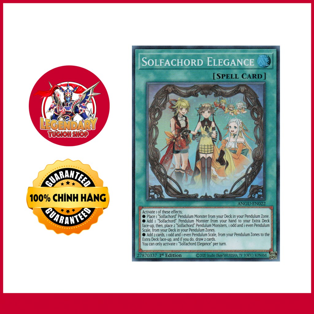 [EN][Thẻ Bài Yugioh Chính Hãng] Solfachord Elegance