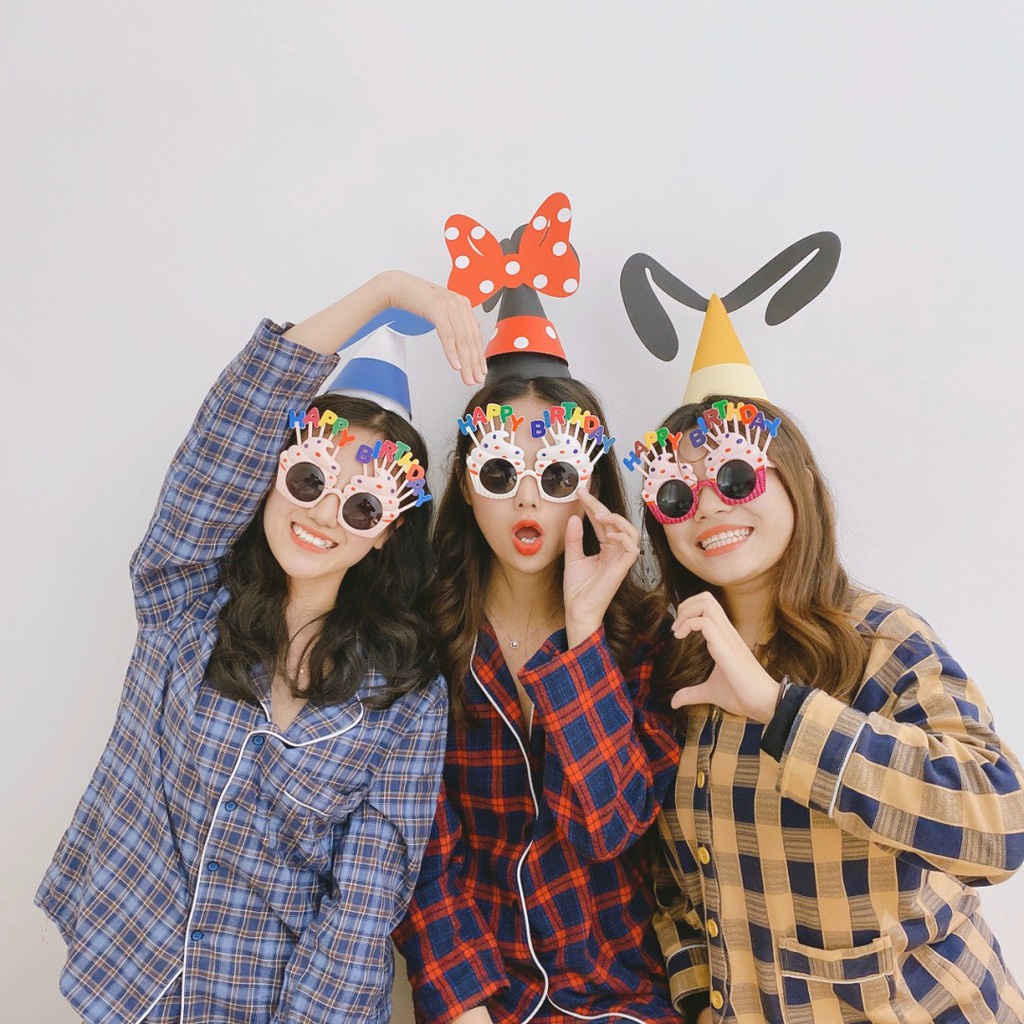 Mũ Sinh Nhật Hình Chuột Mickey/Minnie/Vịt Donald Trang Trí Tiệc Sinh Nhật Cho Bé