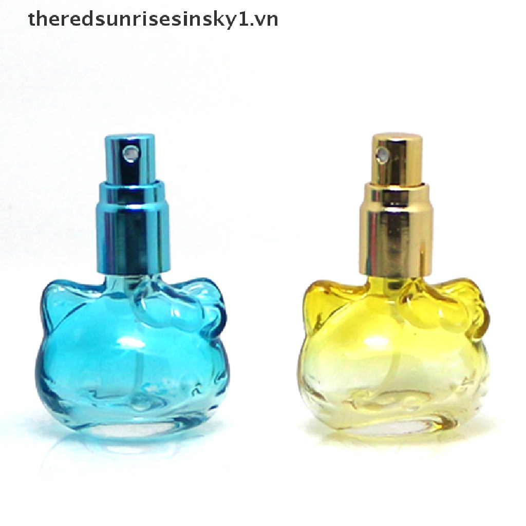Bình xịt nước hoa hình mèo Hello Kitty dễ thương 10ml