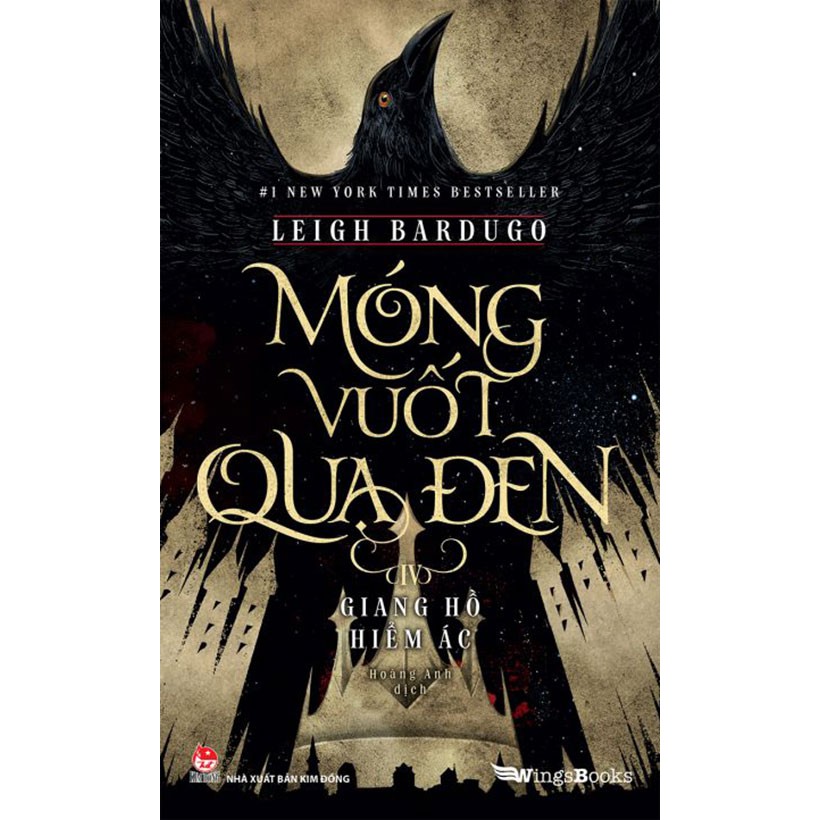 Truyên Lẻ - Móng vuốt quạ đen ( Tập 1 2 3 4 ) - Wingsbooks