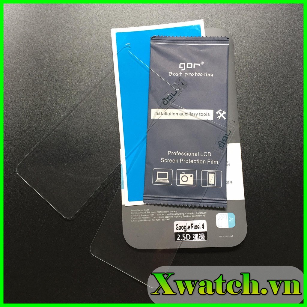 Bộ 2 Kính Cường lực Gor Google Pixel 4XL / 3XL pixel 3 Pixel 3XL Pixel 4A Pixel 3A XL Pixel 4A 5G Pixel 2 trong suốt